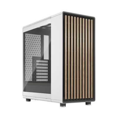 Fractal Design CAS North Chalk White TG Clear Tint