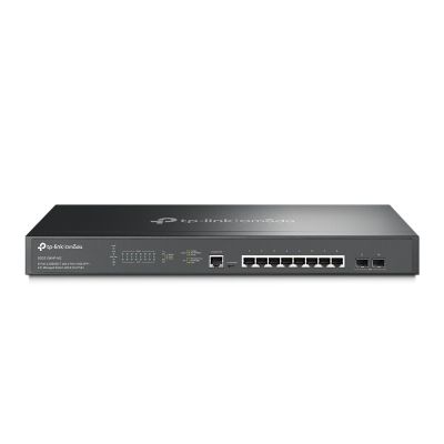 TP-Link Omada SG3210XHP-M2 commutateur réseau Géré L2+ 2.5G Ethernet (100/1000/2500) Connexion Ethernet, supportant l'alimentation via ce port (PoE) 1U Noir