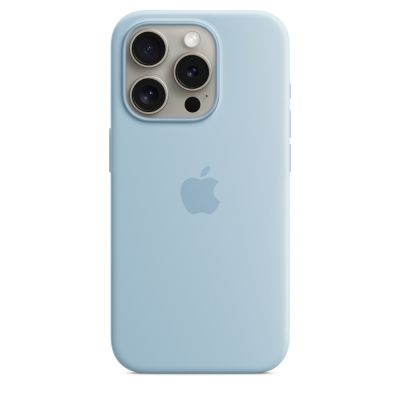 Apple IPHONE 15 PRO SI CASE LIGHT BLUE-ZML