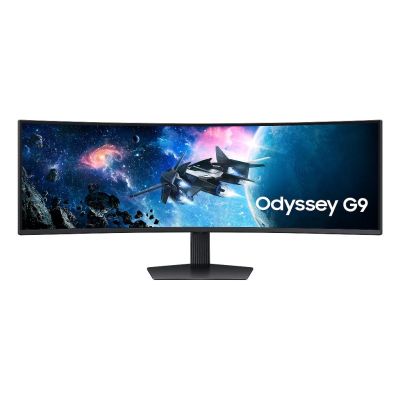 Samsung Odyssey G9 G95C écran plat de PC 124,5 cm (49") 5120 x 1440 pixels Dual QHD LED Noir