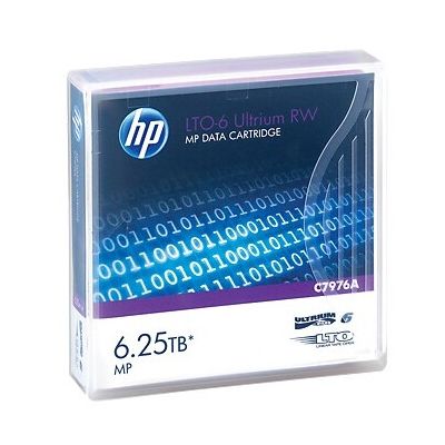 Hewlett Packard Enterprise HPE LTO-6 Ultrium 6.25TB MP RW Data Cart