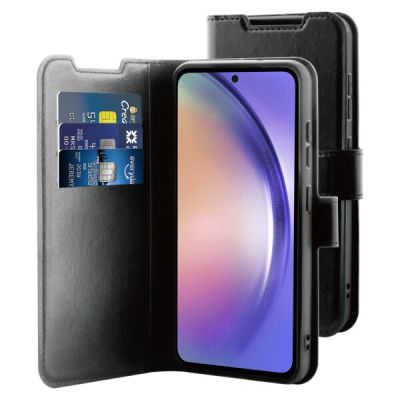 BeHello Galaxy A55 Gel Wallet Case Black