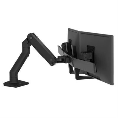 Ergotron HX Desk Dual Monitor Arm MBK