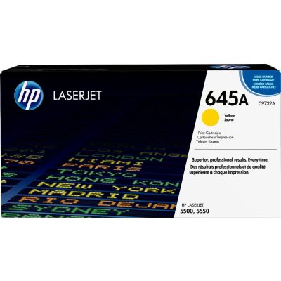 HP 645A toner LaserJet jaune authentique