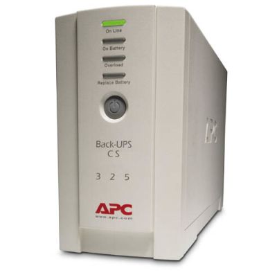 APC Back-UPS CS 325 w/o SW alimentation d'énergie non interruptible 0,325 kVA 210 W