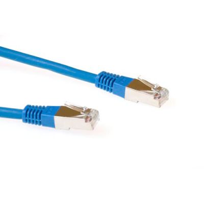 ACT SSTP Cat6 PIMF LSZH 3m câble de réseau Bleu