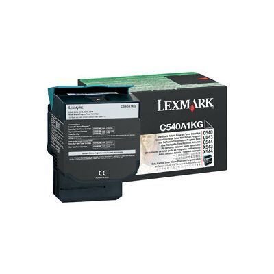 Lexmark C54x, X54x Black Return Programme Toner Cartridge (1K) Cartouche de toner Original Noir