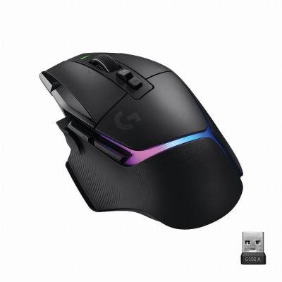 LOGITECH G502 X PLUS - BLACK/PREMIUM - EER2