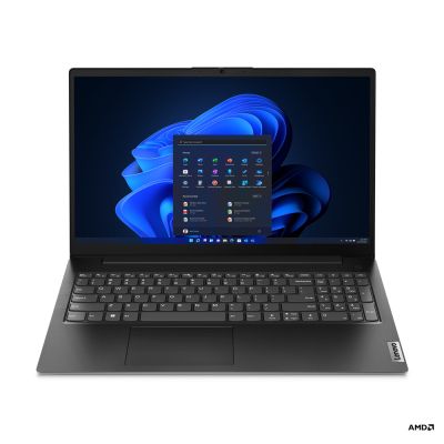 Lenovo V V15 Ordinateur portable 39,6 cm (15.6") Full HD AMD Ryzen™ 5 7520U 16 Go LPDDR5-SDRAM 512 Go SSD Wi-Fi 5 (802.11ac) Windows 11 Pro Noir