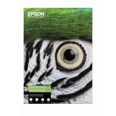 Epson Fine Art Cotton Smooth Bright A3+ 25 Sheets