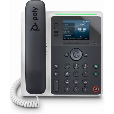 POLY Téléphone IP Edge E220 compatible PoE