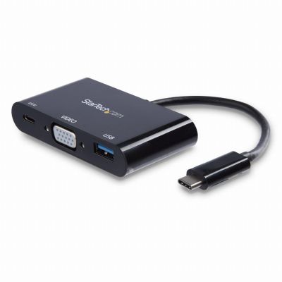 StarTech.com Adaptateur multifonction USB-C vers VGA avec port USB-A et Power Delivery