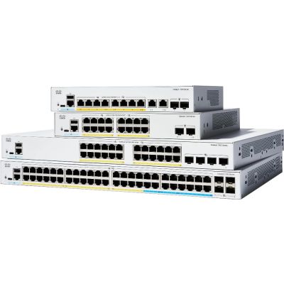 Cisco Catalyst 1300 8p GE Ext PS 2x1G Combo