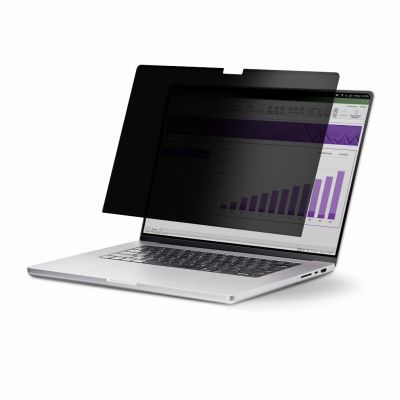 StarTech.com Filtre de Confidentialité pour MacBook Air M2/M3 13", Écran de Confidentialité /Filtre Antireflet Amovible et Réversible, Protecteur d'Écran Magnétique avec 51% de réduction de la lumière Bleue