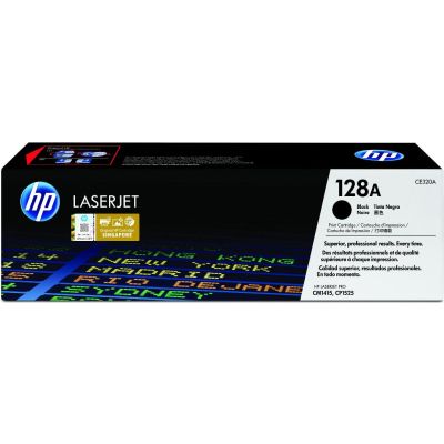 HP 128A toner LaserJet noir authentique