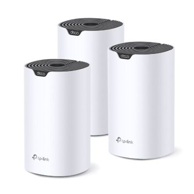 TP-Link Deco S7 (3-pack) Bi-bande (2,4 GHz / 5 GHz) Wi-Fi 5 (802.11ac) Blanc, Noir Interne