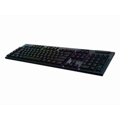 LOGITECH G915 LIGHTSPEED Wireless RGB Mechanical Gaming Keyboard - GL Tactile - CARBON - DEU - CENTRAL