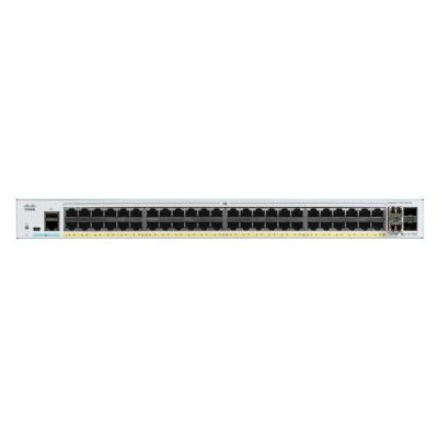 Cisco Catalyst C1000-48FP-4G-L commutateur réseau Géré L2 Gigabit Ethernet (10/100/1000) Connexion Ethernet, supportant l'alimentation via ce port (PoE) Gris