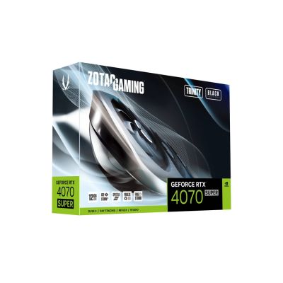 ZOTAC GAMING GeForce RTX 4070 SUPER Trinity Black Edition 12Go