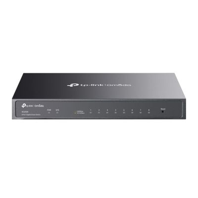 TP-Link Omada SG2008 commutateur réseau Géré L2/L2+ Gigabit Ethernet (10/100/1000) Noir