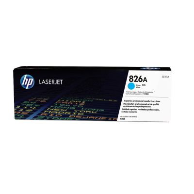 HP 826A toner LaserJet cyan authentique