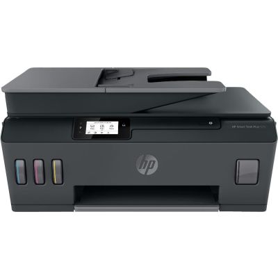 HP Smart Tank Plus Imprimante Tout-en-un sans fil 570, Couleur, Imprimante pour Domicile, Impression, numérisation, copie, chargeur automatique de documents, sans fil, Numérisation vers PDF