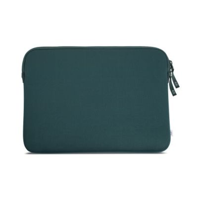 MW BASICS LIFE SLEEVE MacBook Pro & Air 13p USB-C Perfect-fit Sleeve With Memory Foam Green/White