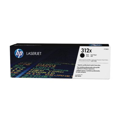 HP Cartouche 312X toner Noir LaserJet à rendement élevé