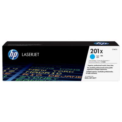 HP 201X toner LaserJet Cyan grande capacité authentique