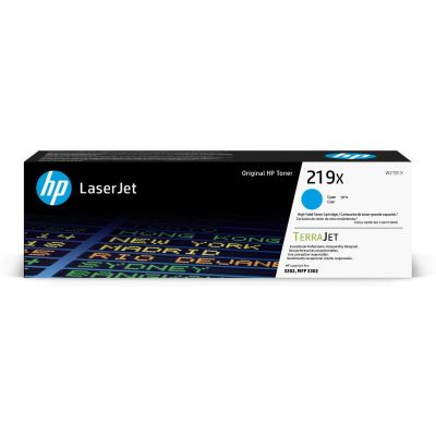 HP Toner cyan grande capacité LaserJet authentique 219X