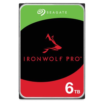 Seagate IronWolf Pro ST6000NT001 4 PACK disque dur 3.5" 6 To Série ATA III