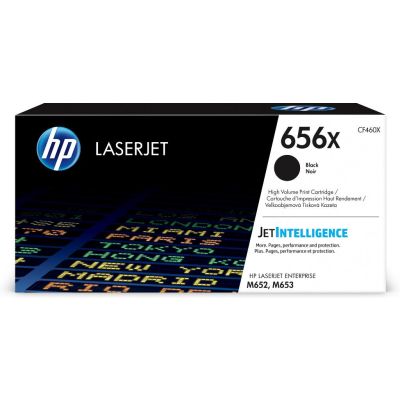 HP 656X Toner noir LaserJet authentique grande capacité