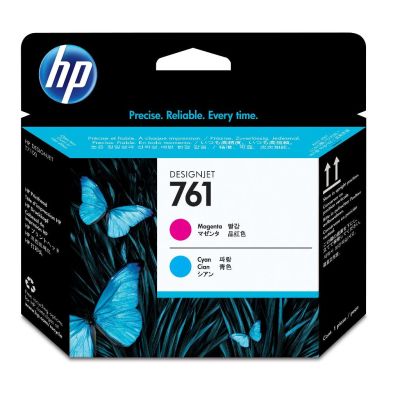 HP 761 tête d'impression DesignJet magenta/cyan