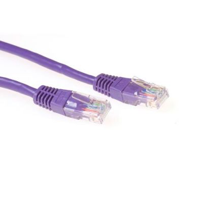 ACT CAT6 UTP patchcable purple Length: 2.00 m