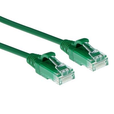 ACT DC9752 câble de réseau Vert 0,25 m Cat6 U/UTP (UTP)