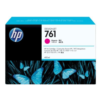 HP 761 cartouche d'encre DesignJet magenta, 400 ml