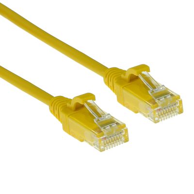 ACT DC9803 câble de réseau Jaune 3 m Cat5e U/UTP (UTP)
