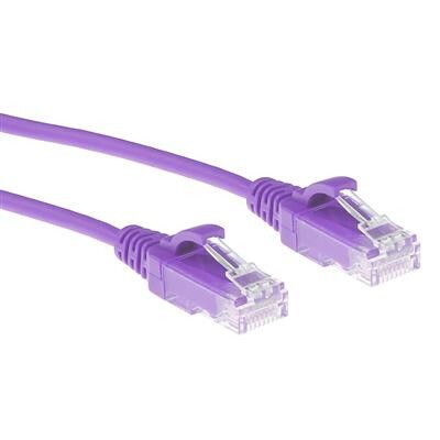ACT DC9302 câble de réseau Violet 2 m Cat6 U/UTP (UTP)