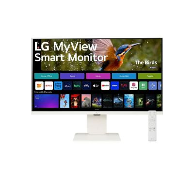 LG 32SR83U-W écran plat de PC 80 cm (31.5") 3840 x 2160 pixels 4K Ultra HD LED Blanc