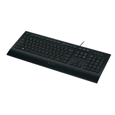 Logitech K280E Pro clavier Bureau USB Français Noir