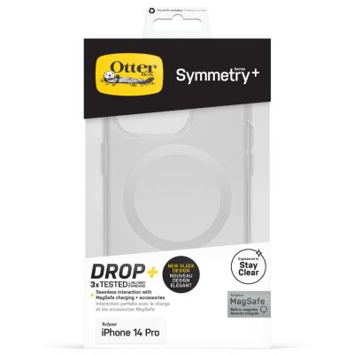 OtterBox Symmetry Plus CLR iPhone 14 Pro clear