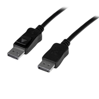 StarTech.com Câble DisplayPort Actif de 15 m - Câble DisplayPort 4K Ultra HD - Câble Long DP à DP pour Projecteur/Moniteur - Cordon Vidéo/Affichage DP - Connecteurs DP à Verrouillage