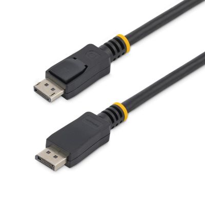 StarTech.com Câble DisplayPort 1.2 de 5 m - Câble DisplayPort Certifié VESA 4K x 2K Ultra HD - Câble DP à DP pour Moniteur - Cordon Vidéo/Affichage DP - Connecteurs DP à Verrouillage