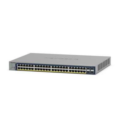 NETGEAR GS728TP Géré L2/L3/L4 Gigabit Ethernet (10/100/1000) Connexion Ethernet, supportant l'alimentation via ce port (PoE) Gris