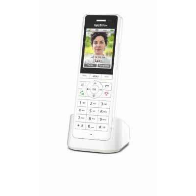 FRITZ!Fon X6 Téléphone DECT Identification de l'appelant Blanc
