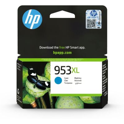 HP 953XL Cartouche d’encre cyan grande capacité authentique