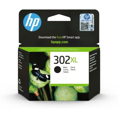 HP 302XL Cartouche d’encre noire grande capacité authentique