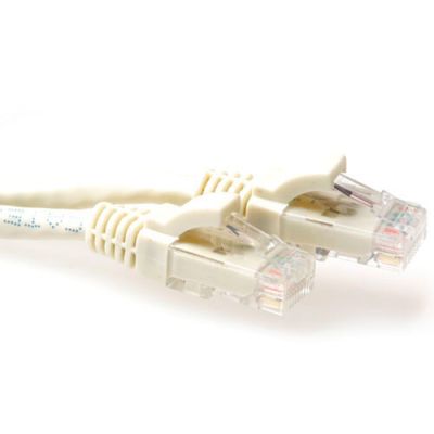 ACT IS8401 câble de réseau Ivoire 1 m Cat6 U/UTP (UTP)