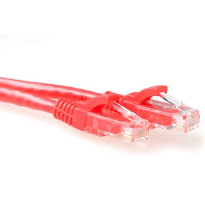 ACT IS8501 câble de réseau Rouge 1 m Cat6 U/UTP (UTP)