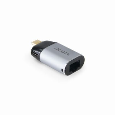 Dicota USB-C to Ethernet Mini Adapter with PD (